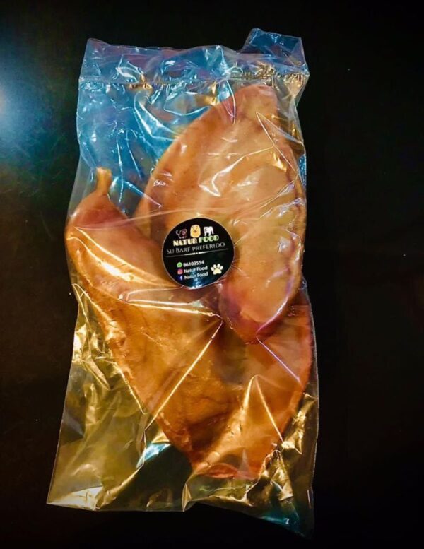 Piel de cerdo deshidratada Paquete 80gr